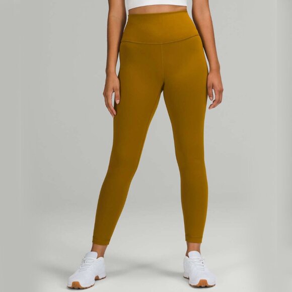 Lululemon Wunder Train High-Rise Tight 25" Gold Spice 8 - Picture 5 of 12